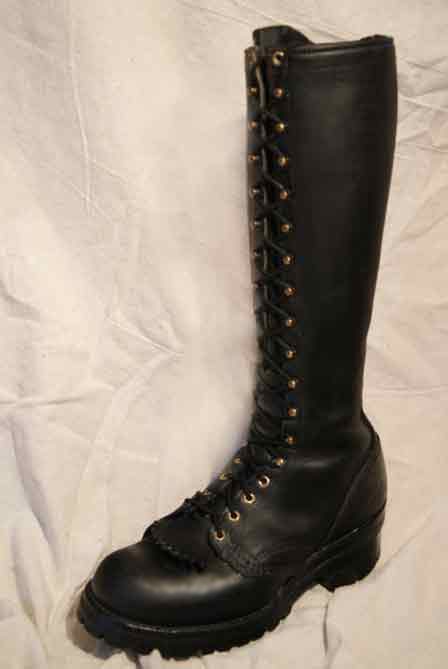 Clean Boots with Saddle Soap